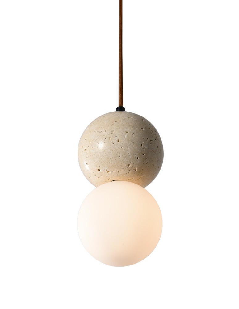 Single pendant lamps - YASKR Bilo I Pendant Lamp 1xG9 white PL0135   - product kolory-swiatla.pl 2