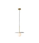 Single pendant lamps - YASKR Bilo III Pendant Lamp 1xG9 white PL0136-WH   - product 2