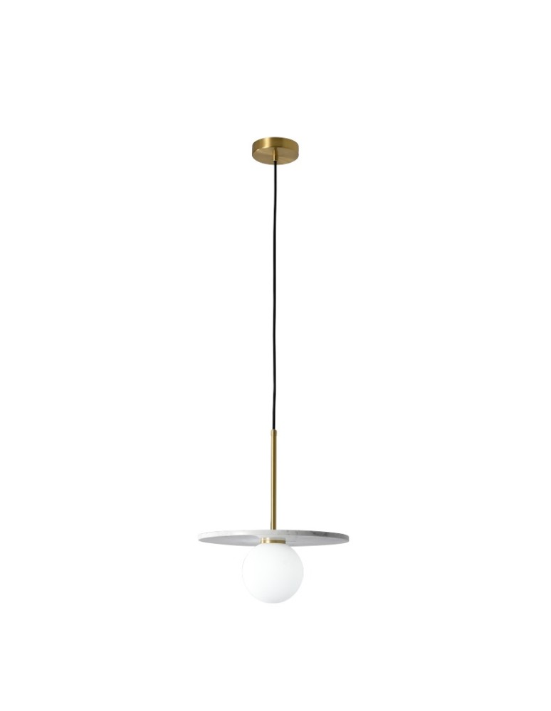 Single pendant lamps - YASKR Bilo III Pendant Lamp 1xG9 white PL0136-WH   - product kolory-swiatla.pl 3