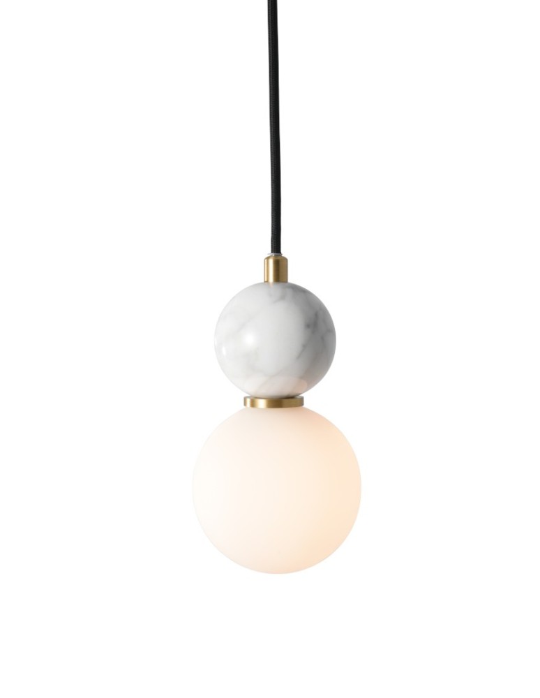 Single pendant lamps - YASKR Bilo II Pendant Lamp 1xG9 white PL0137   - product kolory-swiatla.pl 1