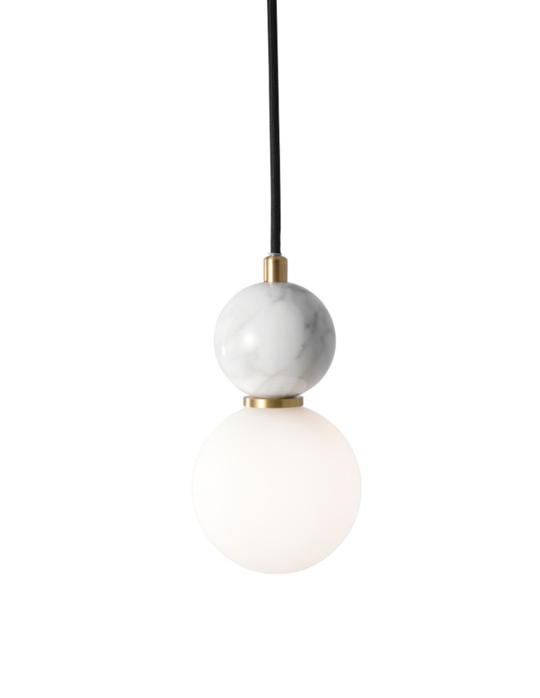 Single pendant lamps - YASKR Bilo II Pendant Lamp 1xG9 white PL0137   - product kolory-swiatla.pl 4