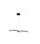 Pendant lamps circles - YASKR Kido M LED Pendant Lamp black PL0139   - product 3