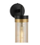 Tube wall lamps - YASKR Malika wall lamp 1xE27 black WL0123-1   - product 3