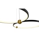Pendant lamps circles - YASKR Kido M LED Pendant Lamp black PL0139   - product 5