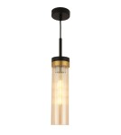 YASKR Lampa Wisząca Malika 1xE27 czarny PL0140-1  