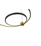 Pendant lamps circles - YASKR Kido S LED Pendant Lamp black PL0138   - product 5