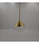 Single pendant lamps - YASKR Suza 1xLED gold pendant lamp PL0103-GD   - product 6