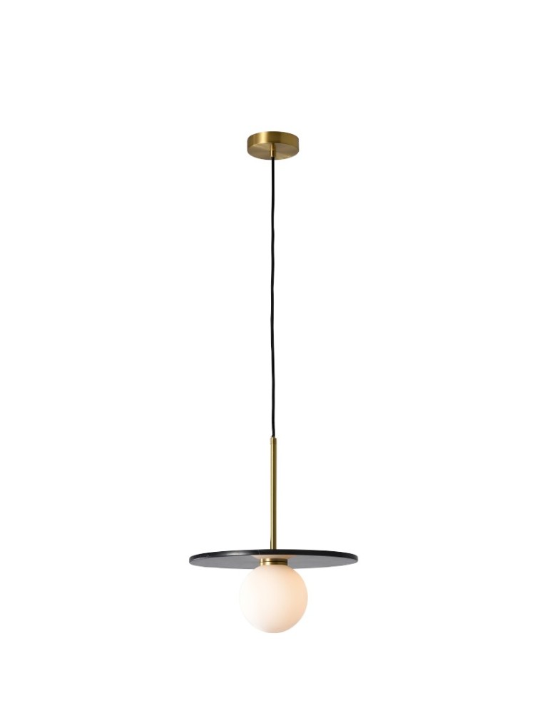 Pendant lamps - YASKR Bilo III Pendant Lamp 1xG9 black PL0136-BK   - product kolory-swiatla.pl 1