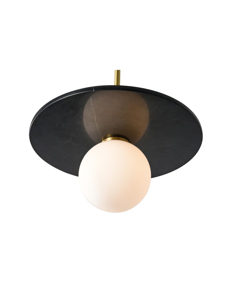 Pendant lamps - YASKR Bilo III Pendant Lamp 1xG9 black PL0136-BK   - product kolory-swiatla.pl 5