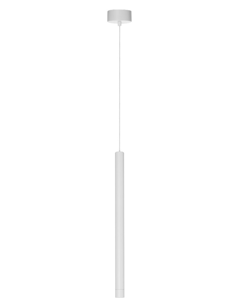 Pendant tube lamps - Azzardo Pendant VERNO 1 55 4000K WH White 1xLED Tubes AZ6311 - product kolory-swiatla.pl 1