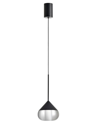 YASKR Lampa Wisząca Suza 1xLED czarna PL0103-BK   - produkt 2