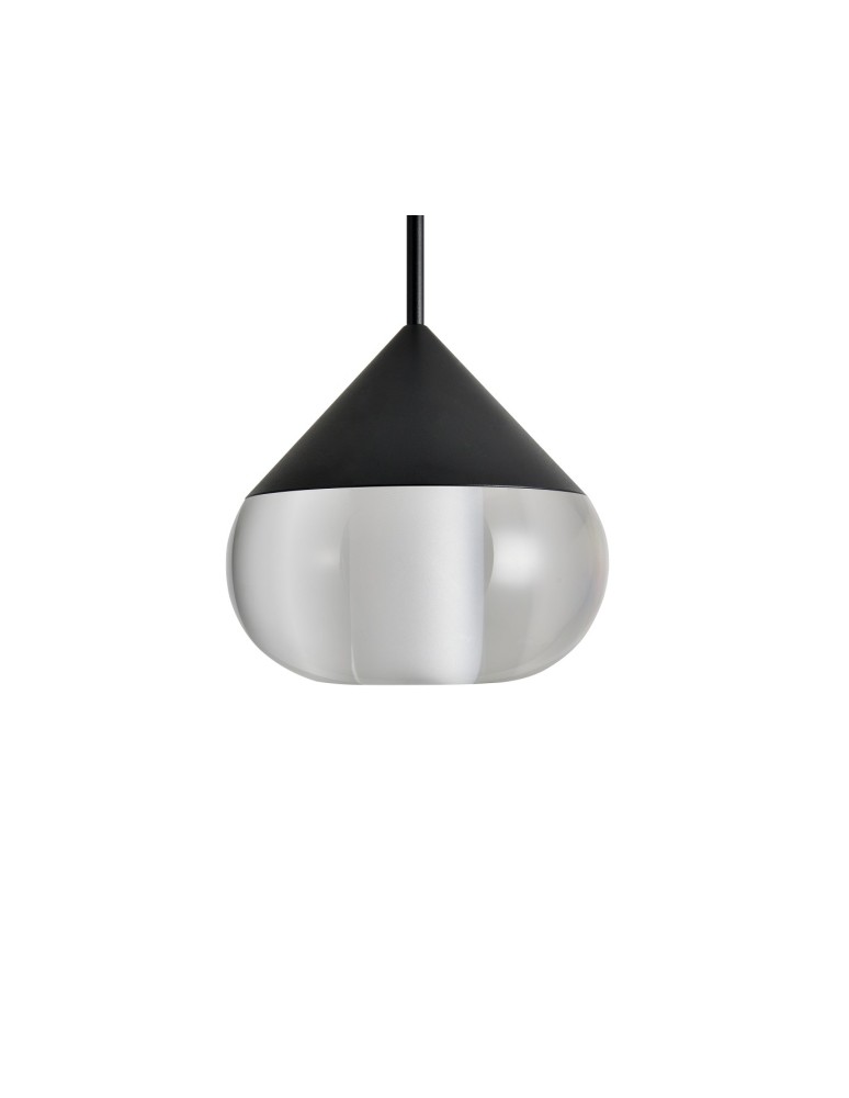 Single pendant lamps - YASKR Suza Pendant Lamp 1xLED black PL0103-BK   - product kolory-swiatla.pl 6