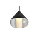 Single pendant lamps - YASKR Suza Pendant Lamp 1xLED black PL0103-BK   - product 7