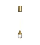 Single pendant lamps - YASKR Nata Pendant Lamp 1xLED gold PL0104-GD   - product 1