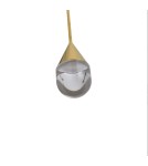 Single pendant lamps - YASKR Nata Pendant Lamp 1xLED gold PL0104-GD   - product 7
