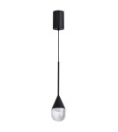 Single pendant lamps - YASKR Nata Pendant Lamp 1xLED black PL0104-BK   - product 2