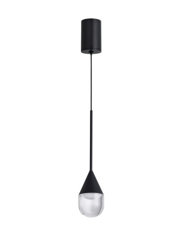 YASKR Lampa Wisząca Nata 1xLED czarna PL0104-BK   - produkt 2