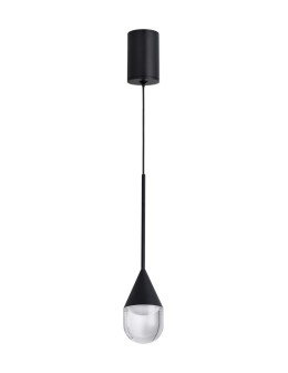 YASKR Lampa Wisząca Nata 1xLED czarna PL0104-BK   - produkt 2