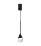 Single pendant lamps - YASKR Nata Pendant Lamp 1xLED black PL0104-BK   - product 1