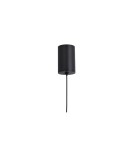Single pendant lamps - YASKR Nata Pendant Lamp 1xLED black PL0104-BK   - product 7