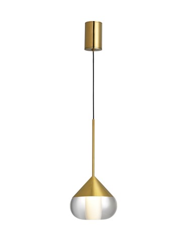 YASKR Suza 1xLED gold pendant lamp PL0103-GD  