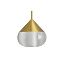 Single pendant lamps - YASKR Suza 1xLED gold pendant lamp PL0103-GD   - product 8