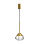 Single pendant lamps - YASKR Suza 1xLED gold pendant lamp PL0103-GD   - product 2