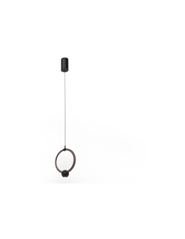 YASKR Lampa Wisząca Kolia 2xLED Różowe Złoto PL0146  Różowe Złoto Malowane