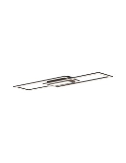 Leuchten Direkt Asmin Elongated Ceiling 100cm 3 Lighting Modes Adjustable Plain Wall Switch Black 14694-18 - product 2