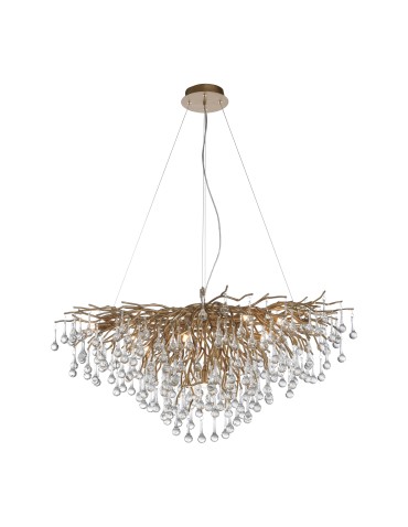 Paul Neuhaus Icicle Lampa Wisząca Stary Mosiądz 2192-11 - produkt 2