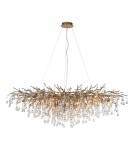 Glamour pendant lamps - Paul Neuhaus Icicle Pendant Lamp Old Brass 2031-11 - product 2