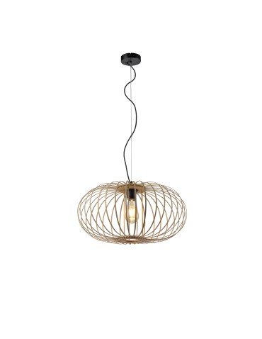 Paul Neuhaus Racoon Natural Wood Pendant Lamp 11409-79 - product 2