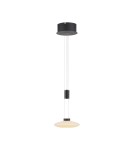 Lampy wiszące - Paul Neuhaus Lautada Wisząca Regulowana Wysokość 120-200cm Ściemniana Płynnie Zwykłym Włącznikiem Czarny 2080-18 - produkt 2