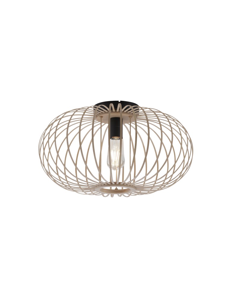 Ceiling lamps - Paul Neuhaus Racoon Ceiling Lamp Natural Wood 11411-79 - product kolory-swiatla.pl 2