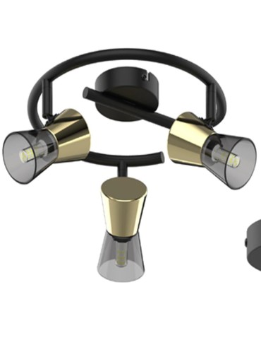 Zuma Line Cento Lampa Sufitowa TK220532-3RBG czarny mat - produkt 2