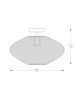 Zuma Line Orion Lampa Sufitowa A8130 złoty - produkt 2