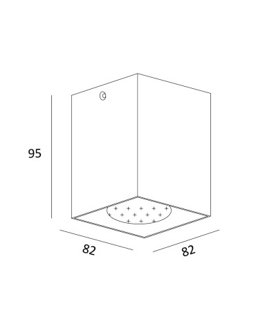 Zuma Line Square Spot 50475-WH-N biały - produkt 2
