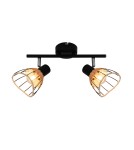 Spotlight ceiling lamps - Zuma Line Gent Ceiling Lamp P20084-2TU black. - product 2
