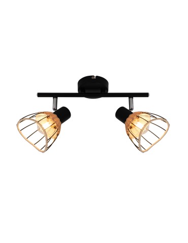Zuma Line Gent Lampa Sufitowa P20084-2TU czarny - produkt 2