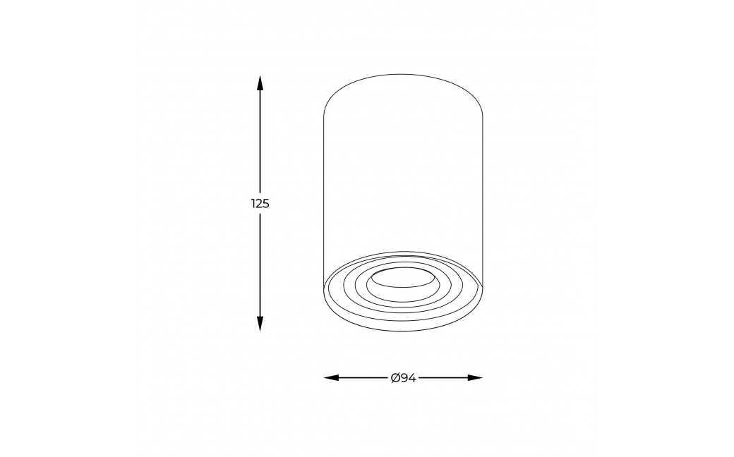 Zuma Line Rondoo Spot 94354-N złoty