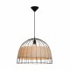 Zuma Line Boho Lampa Wisząca Natural&Czarny/Natural&Black P21074-D50