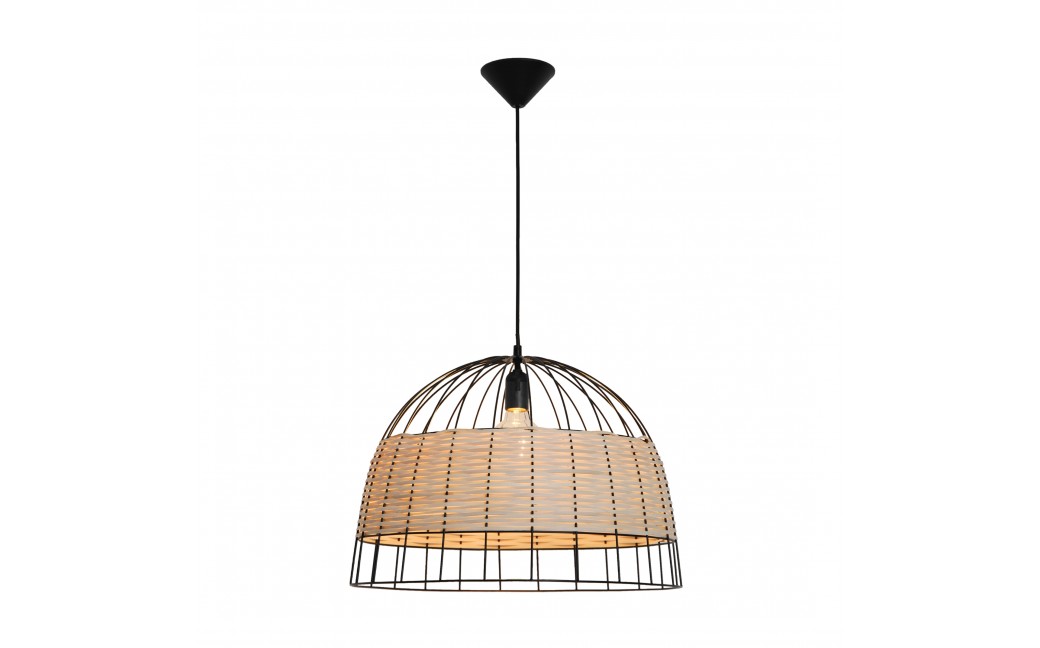 Zuma Line Boho Lampa Wisząca Natural&Czarny/Natural&Black P21074-D50