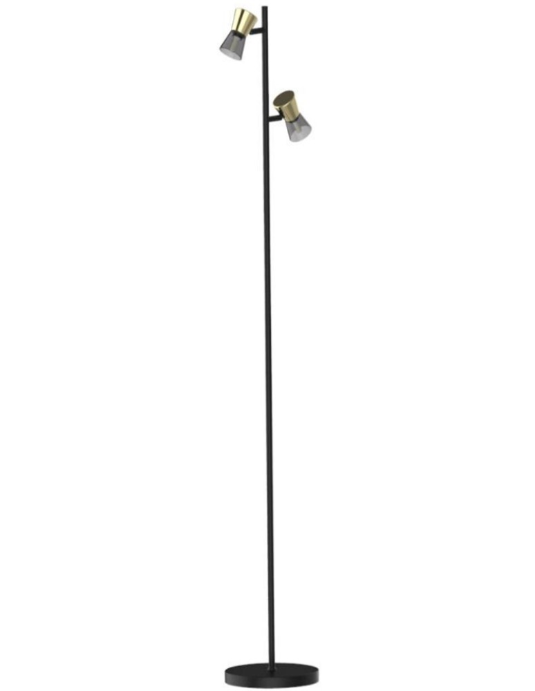 Adjustable floor lamps - Zuma Line Cento Floor Lamp FL220532-2 matte black. - product kolory-swiatla.pl 2