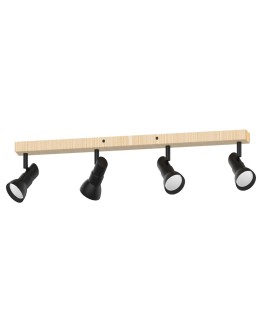 Zuma Line Trieste Ceiling Lamp JP01A-SP-04AS-BWD.373 matte black. - product 2