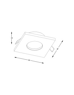 Zuma Line Chipo Spot ARGU10-032-N czarny - produkt 2