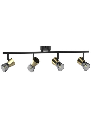 Zuma Line Cento Ceiling Lamp TK220532-4BG matte black. - product 2