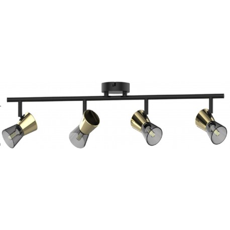 Zuma Line Cento Lampa Sufitowa TK220532-4BG czarny mat