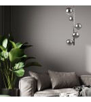 3-point ceiling lamps - Zuma Line Luna Ceiling Lamp 5663 chrome - product 2