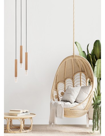 Zuma Line Madera Lampa Wisząca Drewno Naturalne 8620103 - produkt 2