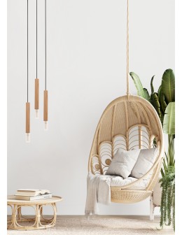Zuma Line Madera Lampa Wisząca Drewno Naturalne 8620103 - produkt 2